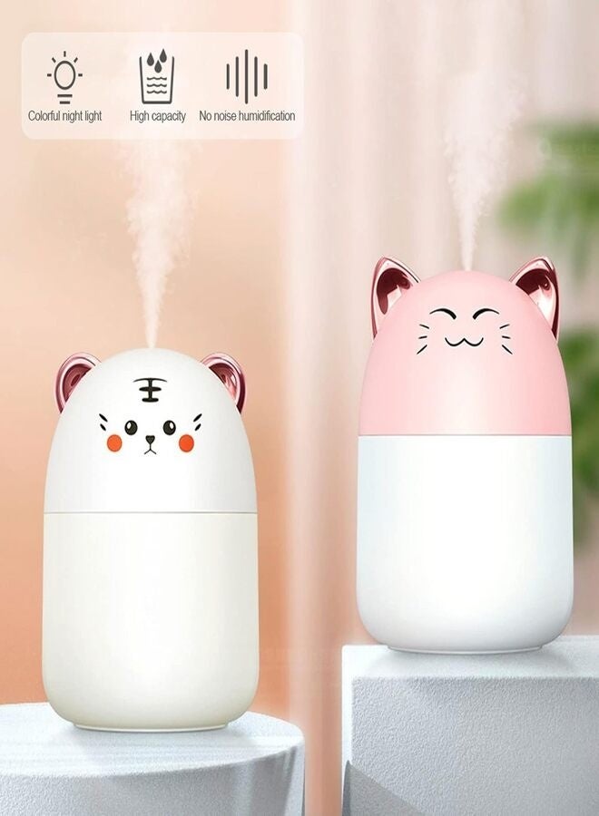 Portable Air Humidifier Mini Cute Pet Design USB Air Humidifier for Bedroom Study (Color and Shape Random)  - Image 3