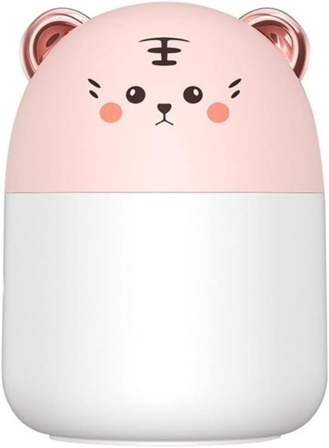 Portable Air Humidifier Mini Cute Pet Design USB Air Humidifier for Bedroom Study (Color and Shape Random)  - Image 1