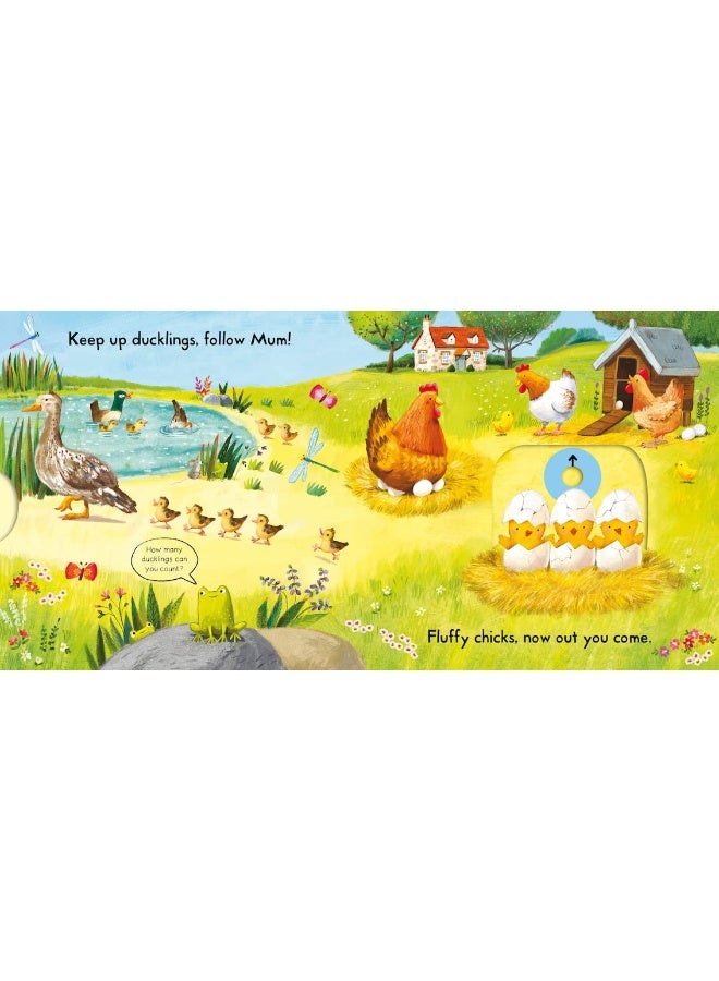Busy Baby Animals: A Push, Pull, Slide Book  - Image 4