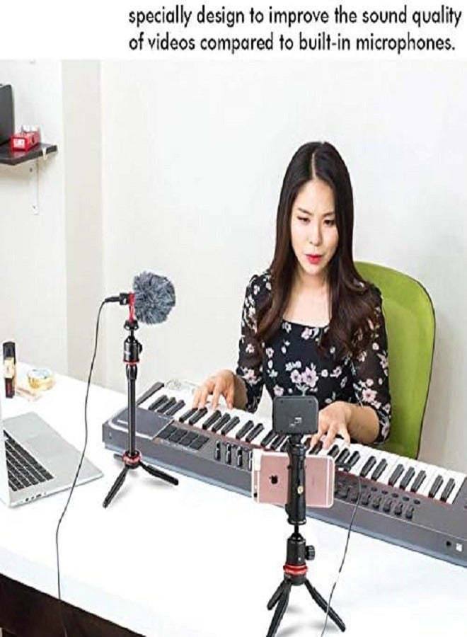 BOYA Technical Pro Condenser Compact on-Camera Microphone, for Vlogging with Smartphones, DSLRs, Consumer Camcorders, PCs - Image 5