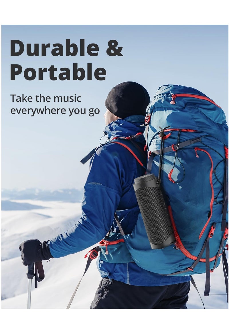 ترونسمارت - Tronsmart T7 30W Waterproof Portable Speaker, SouldPulse Audio with 360 Surround Sound, Bluetooth V5.3, IPX7 Waterproof, TWS, Battery 4000mAh - Image 1