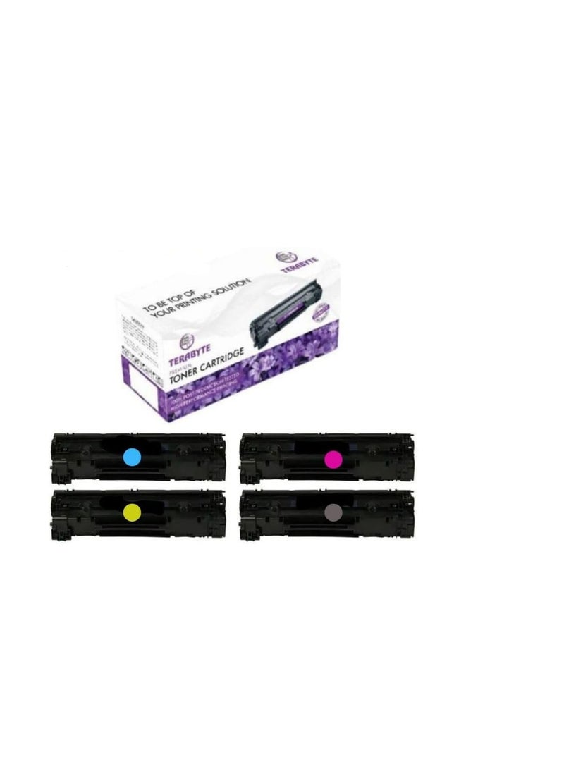 Terabyte خراطيش حبر 230A بديل لـ HP 230A W2300A W2301A W2303A W2302A متوافقة مع طابعات HP Color LaserJet Pro 4203dw 4203dn MFP 4303dw، عبوة 4 (KCMY) - Image 1