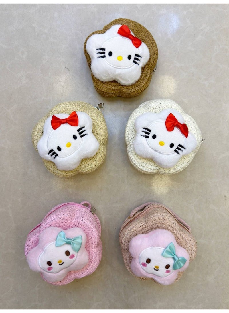 حقيبة اطفال خوص لطيفة مناسبة للاطفال