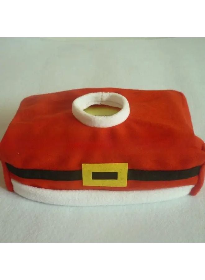 Red Christmas Tissue Box Cover Napkin Holder 1pc Bathroom Accessory - Image 3