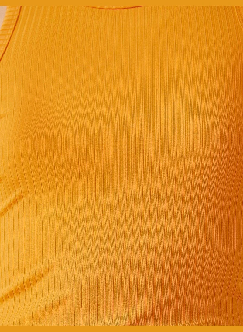 كوتون Halterneck Tanktop