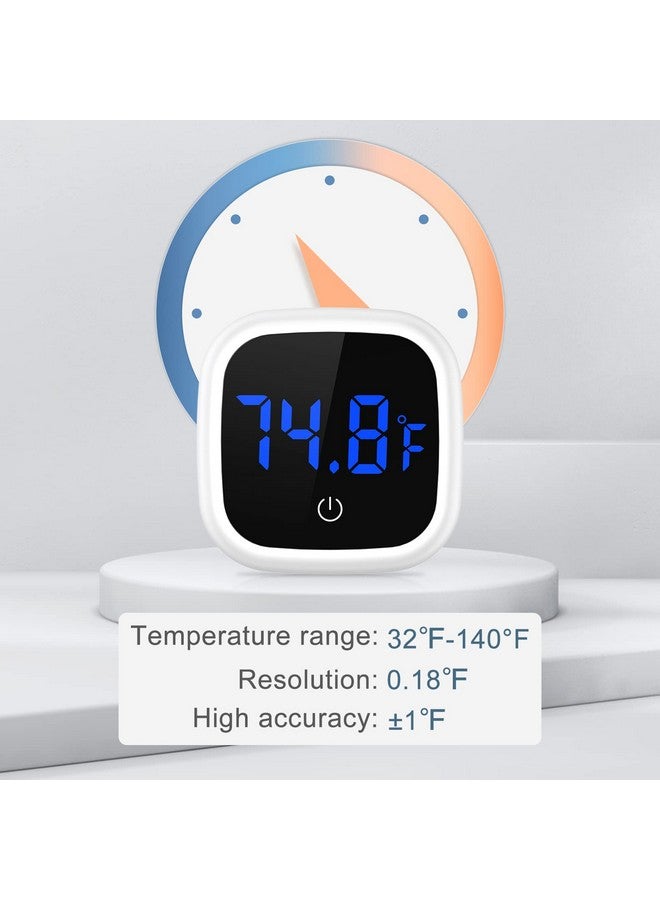 Ankilo Upgraded Aquarium Thermometer, 2 Pack Wireless Digital Fish Tank Thermometer, Large LED HD Display ±0.1°F, Fahrenheit Tank Temperature Measurement for Fish, Axolotl, Turtle - Image 2
