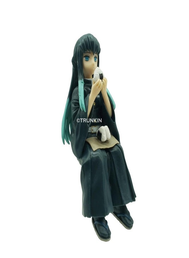 Trunkin Demon Slayer muichiro tokito Perching Sitting Eating Action Figure kimatsu no Yaiba Anime Figurine - Image 2