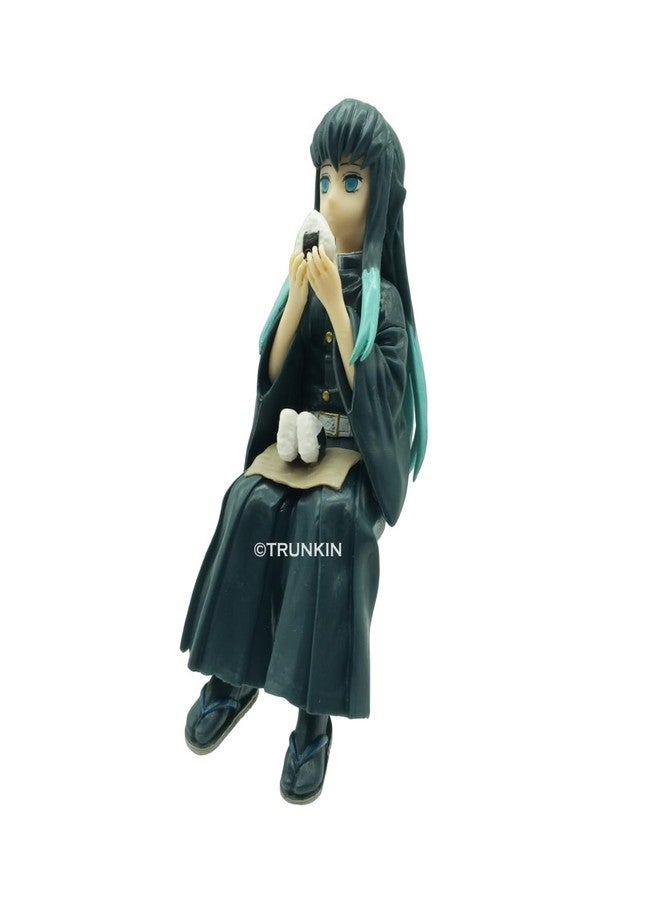 Trunkin Demon Slayer muichiro tokito Perching Sitting Eating Action Figure kimatsu no Yaiba Anime Figurine - Image 3