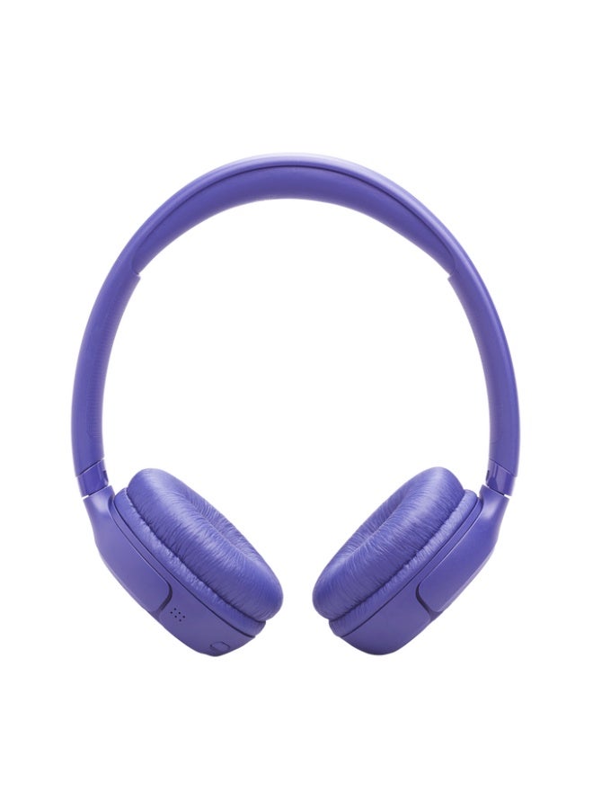 جي بي إل سماعات رأس لاسلكية على الأذن JBL Tune 530Bt، صوت جهير نقي، بطارية 76 ساعة مع شحن سريع، مكالمات بدون استخدام اليدين + وعي صوتي، اتصال متعدد النقاط، خفيفة وقابلة للطي - - Image 2