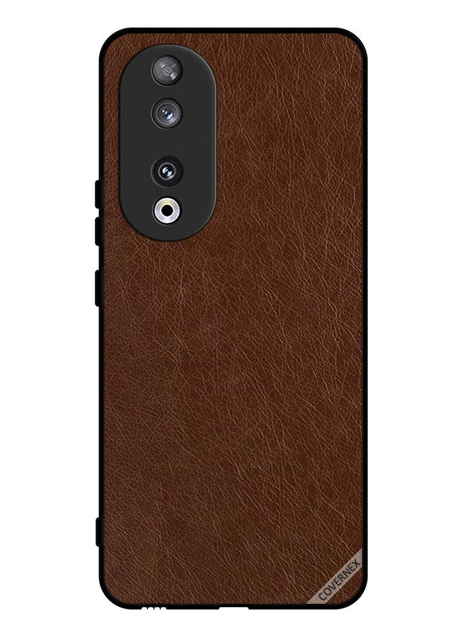 Covernex Protective Case Cover For Honor 90 Leather Pattern - Image 1
