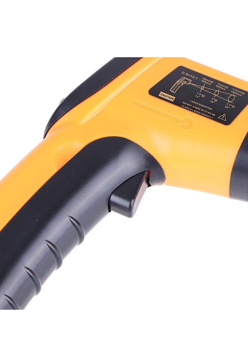 Digital Infrared Thermometer, -50-380°C Industrial Temperature Gun Non-Contact with Backlight (NOT for Humans) Thermometer for Kitchen Food Meat Car BBQ Automotive and Industrial - Image 4