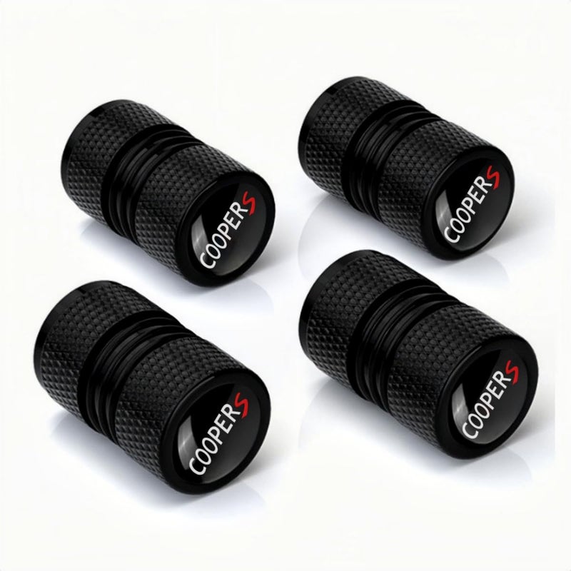 JULOPO Car Wheel Tire Valve Stem Caps Fashion Tire Air Caps Cover Compatible with Mini Cooper Accessories - Image 3
