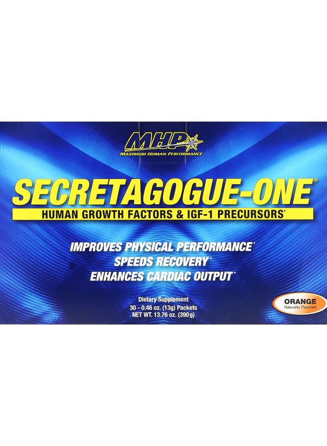 MHP Secretagogue-One Orange 30 Packets 0.46 oz (13 g) Each - Image 2