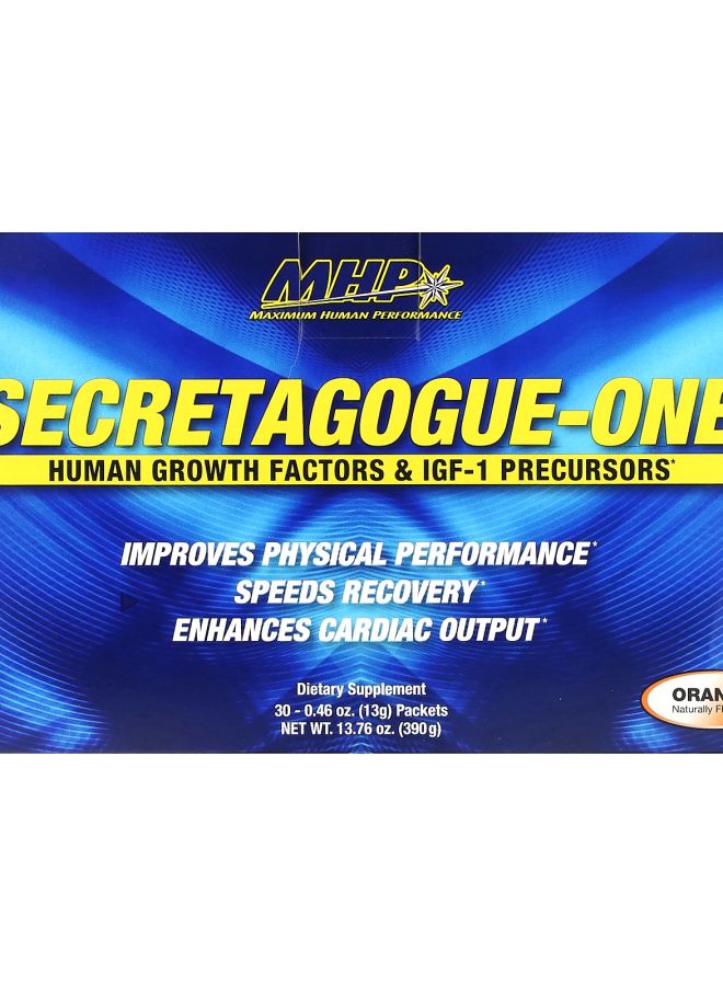 MHP Secretagogue-One Orange 30 Packets 0.46 oz (13 g) Each - Image 1