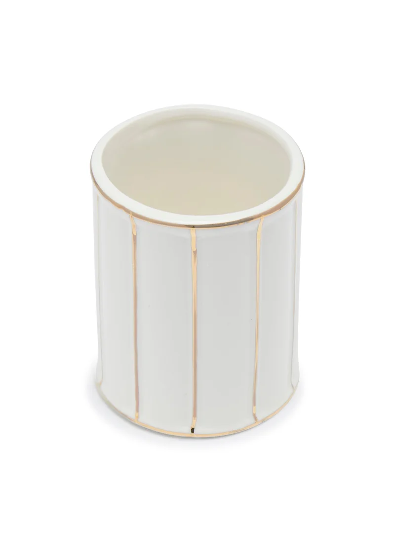 يسكن Dwell Gold Line Tumbler