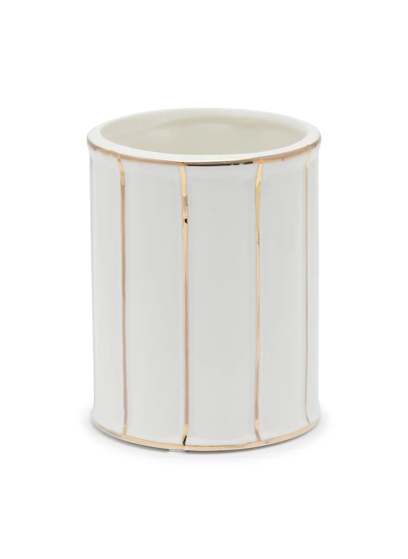 يسكن Dwell Gold Line Tumbler