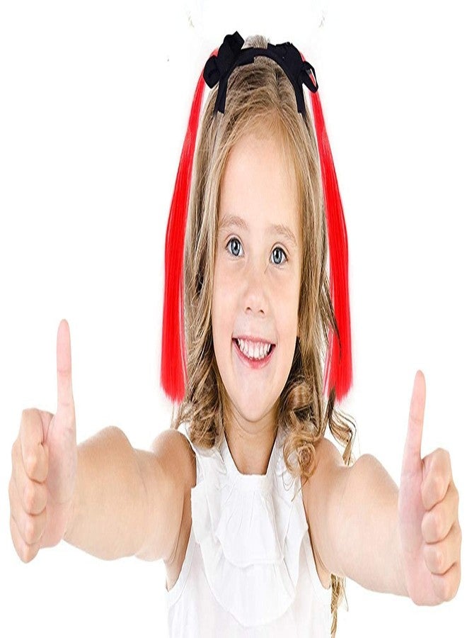 غلان عصابة رأس نسائية من جلان، معقودة بسلك، عصابة رأس على شكل فيونكة، إكسسوارات شعر للنساء، متعددة الألوان، عبوة من قطعة واحدة (M5) - Image 4