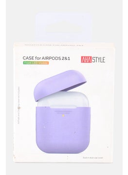 Ahastyle Airpods 1/2 Dustproof Silicone Case, Lavender  - Image 1