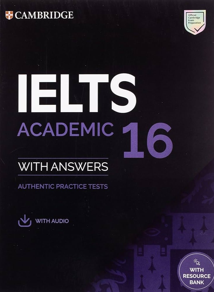 IELTS 16. academic Training Student's Book with Answers with Audio with Resource Bank.