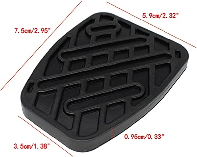 Vuzmode Brake Clutch Foot Pedal Pad Cover for Nissan Qashqai - Image 4