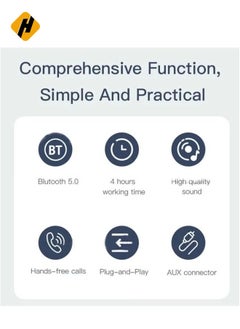 HuHa YESIDO YAU25 2-in-1 Bluetooth 5.0 Transmitter Receiver Aux Adapter for Car Home Stereo System.  - Image 3
