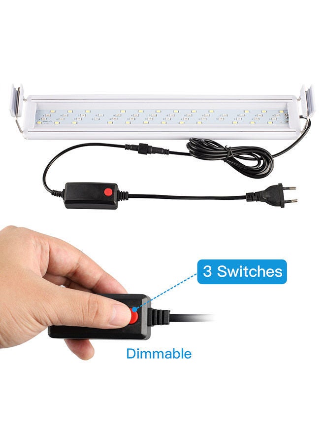 NIBEMINENT LED Aquarium Light White 30x4x4centimeter - Image 3