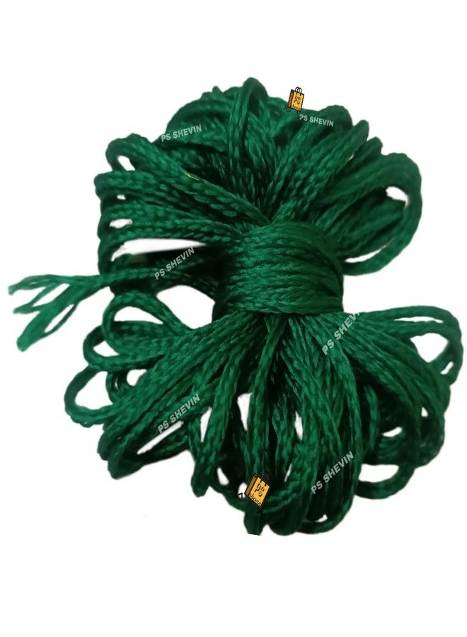 Green Hara 100% Cotton Dark Nazar Dhaga, 20 Meters Religious Green Thread - Green Dhaga - Anant Dhaga -100% Cotton Moltadu Najar Surksha for Boys,Girls (20 metres, Green)-D#847