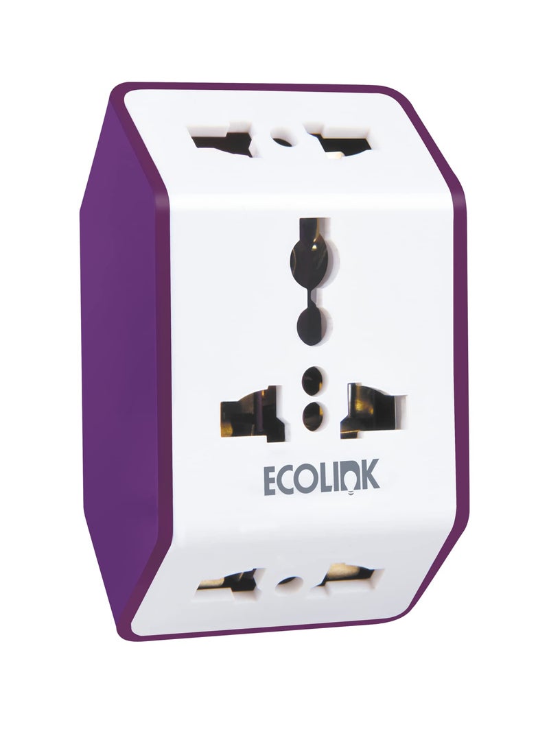 EcoLink Multiplug Socket 6A || Pack of 1 - Image 2