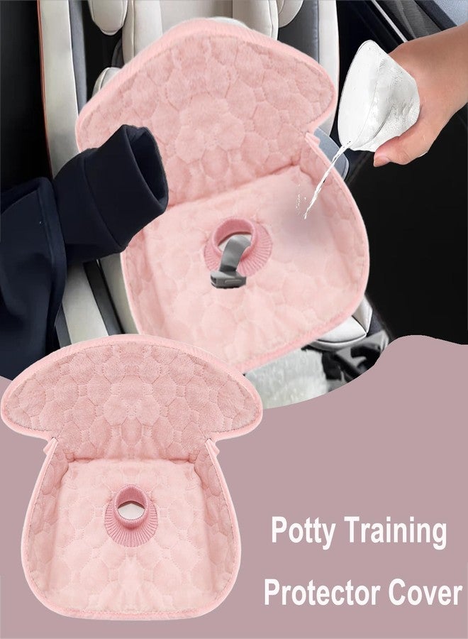 Anglepingping Piddle Pads for Strollers,Seat Liner Cover to Prevent Pee, Seat Protector Waterproof, Baby Potty Training Carseat Protector-Waterproof, Leak-Proof, Washable(Pink) - Image 4