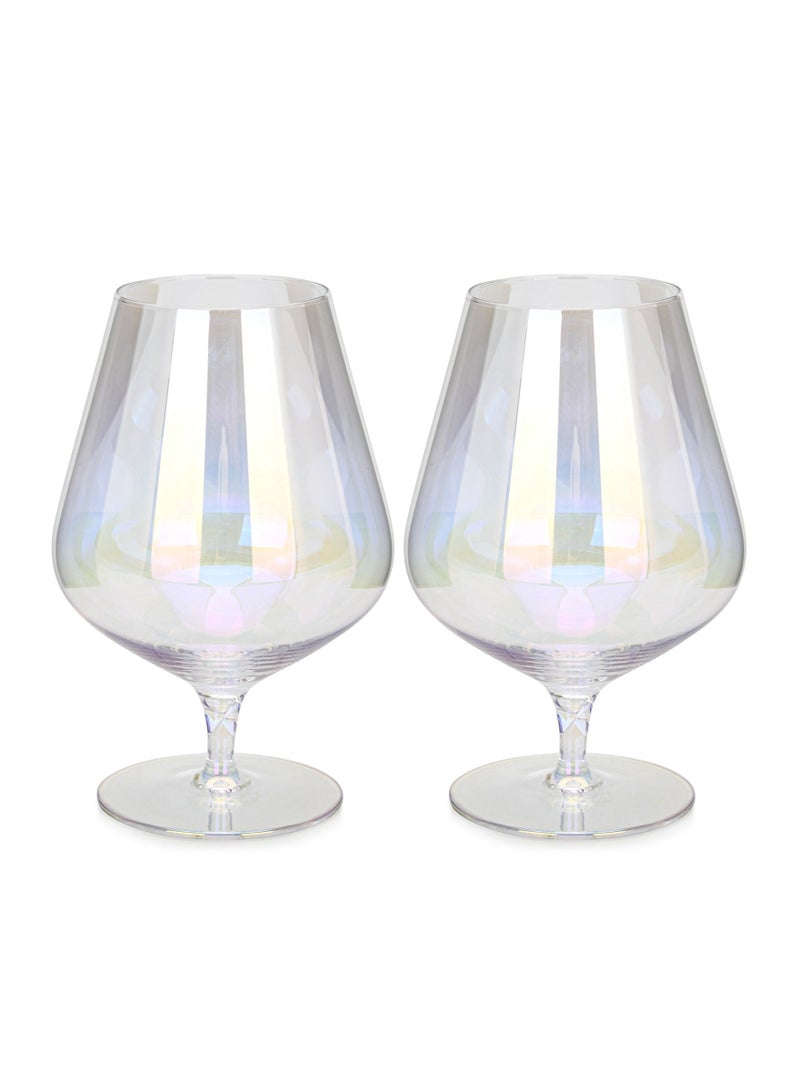 Fissman طقم كؤوس كونياك باروير كوكتيل 2 قطعة/500 مل - Image 1