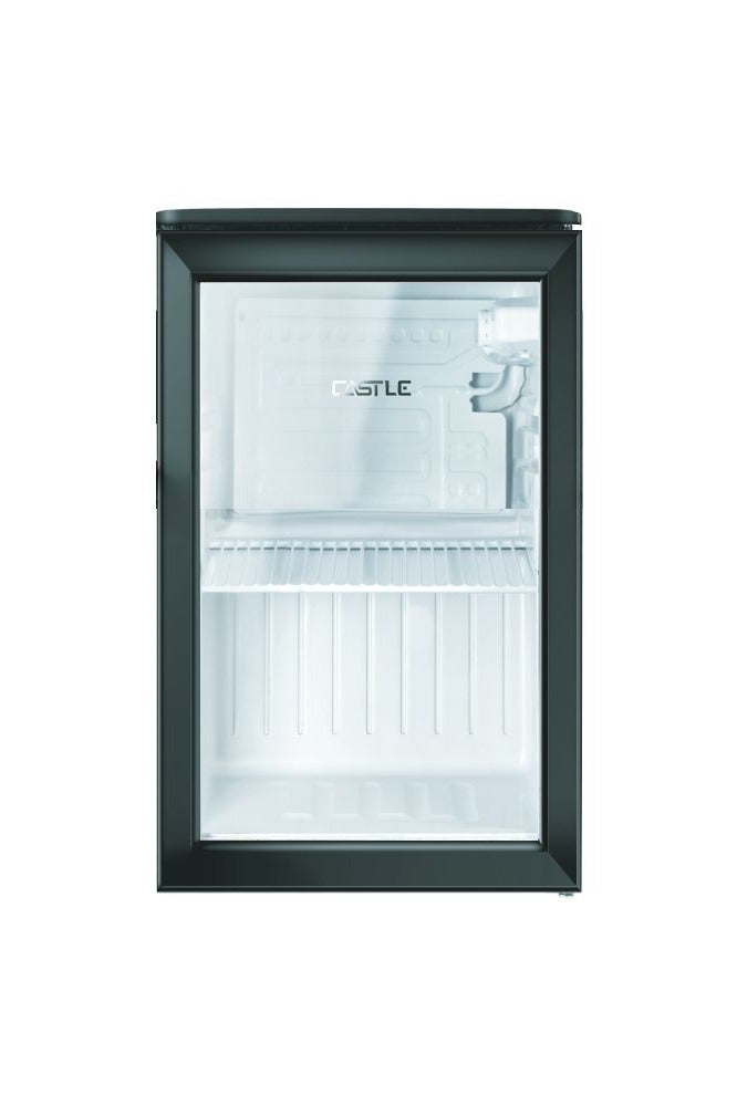 كاسل ثلاجة كاسيل ميني بار، 52 لتر، 2.5 قدم، باب زجاج، FR 1052 G - اسود
