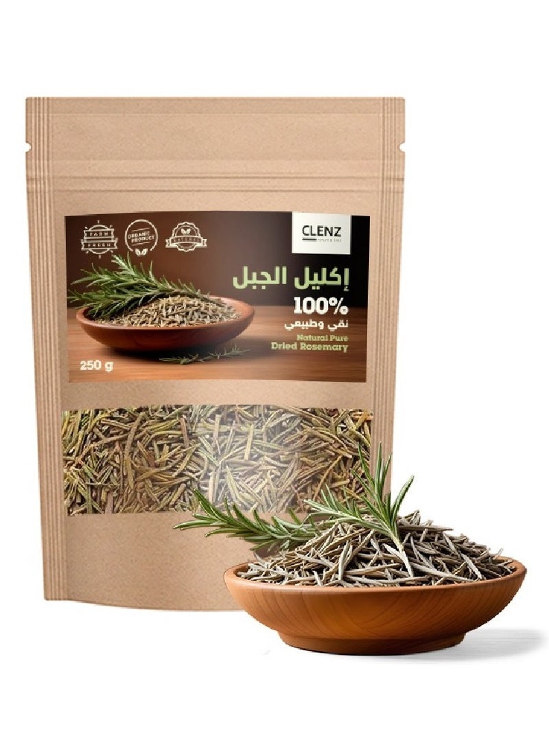 CLENZ Natural Pure Dried Rosemary- 250g - Image 1