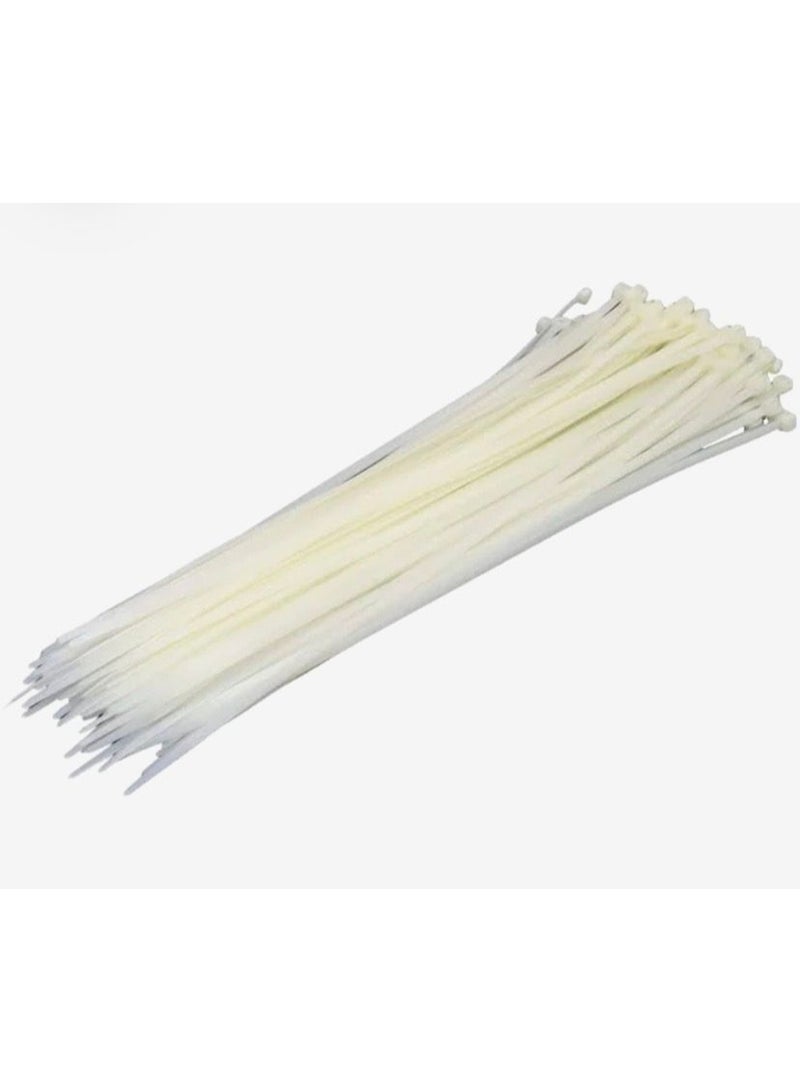 KSS Nylon Cable Tie White CV-380 (380×7.6mm) – Heavy Duty – Pack of 100 - Image 3