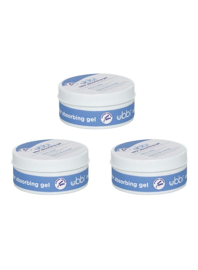 Ubbi Lavender Scented Absorbing Gel Value Pack - 3 Count Diaper Pail Odor Control for Baby Nursery - Image 1