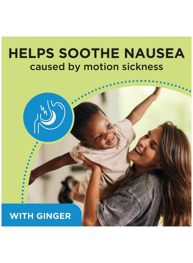 Dramamine From the Makers of Dramamine, Advanced Herbals, Nausea and Stress Support with Ginger and Ashwagandha, Tropical Fruit and Ginger Flavored Lozenges, 20 Ct - Image 1