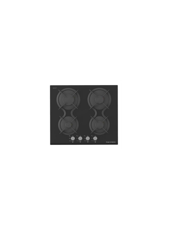 Ecomatic "Ecomatic Built In Gas Hob, 4 Burners, 60 cm, Black - S617DC   " 