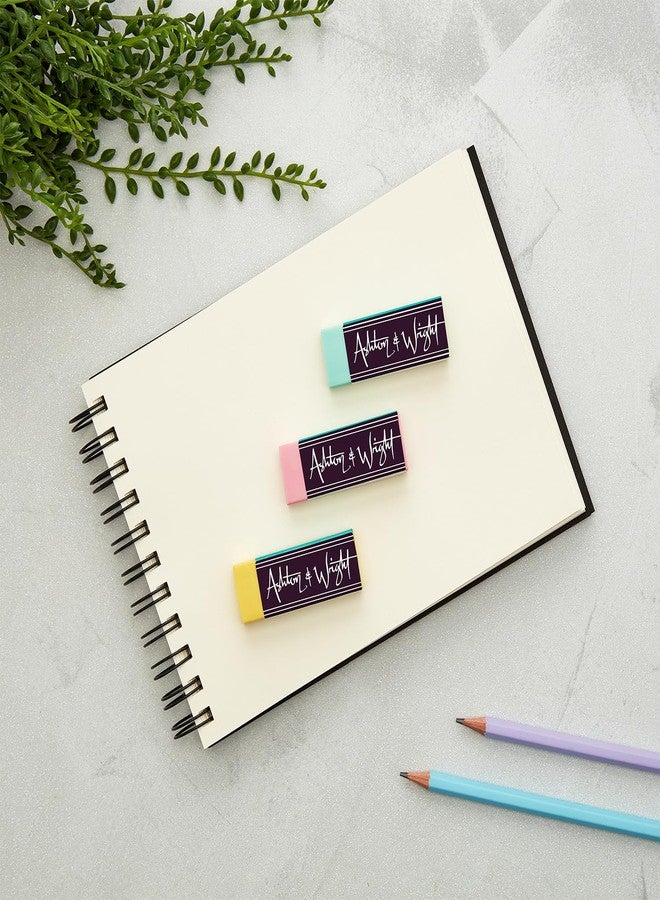 Ashton and Wright - Classic Eraser - Latex Free Plastic Rubber - Pack of 5 Pastel - Image 5