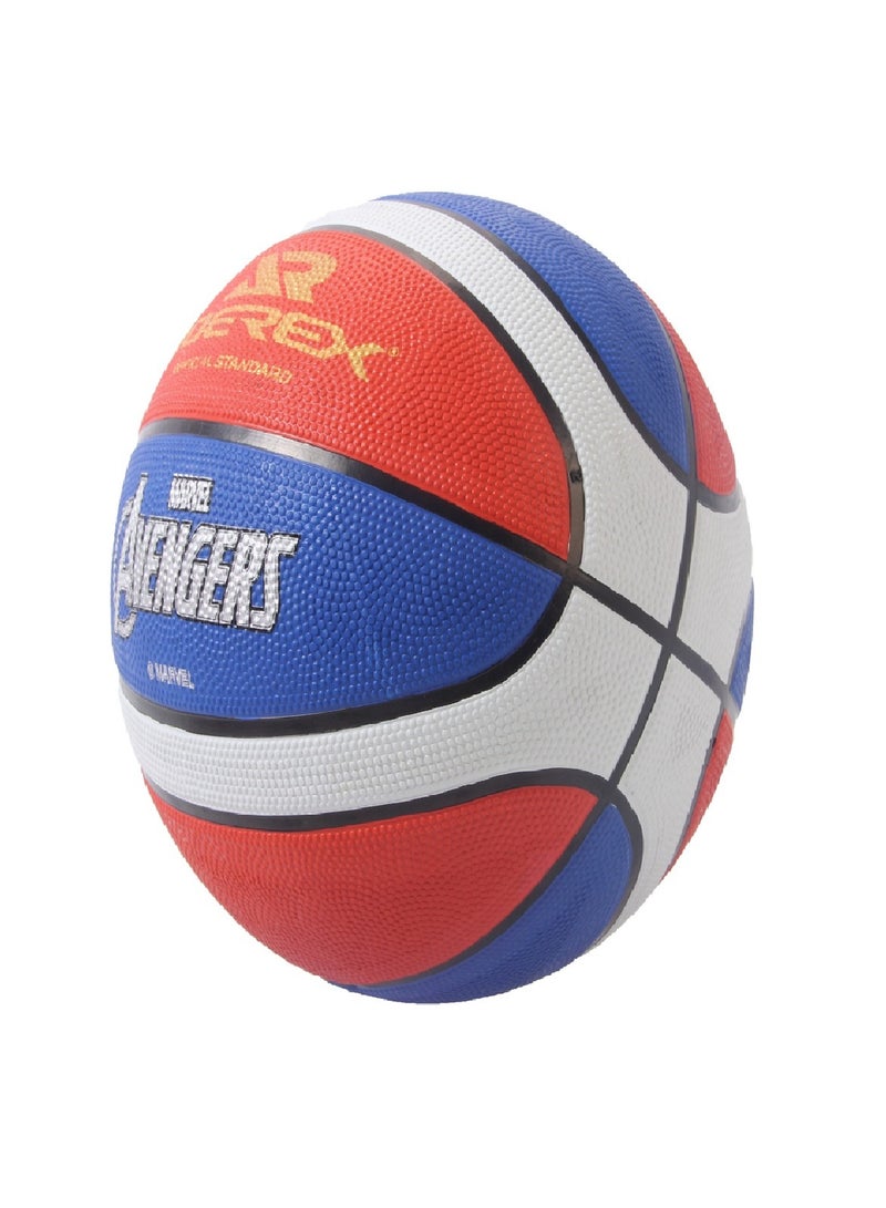 جوريكس كرة السلة، كرة سلة عالية الجودة لجميع الملاعب، كرة سلة شكل مارفل الافنجرز, مقاس 25 × 25 × 25 سم للعب في الأماكن المغلقة أو الهواء الطلق للمسابقات اللعب الترفيهي للأولاد والبنات والبالغين والأطفال - Image 3