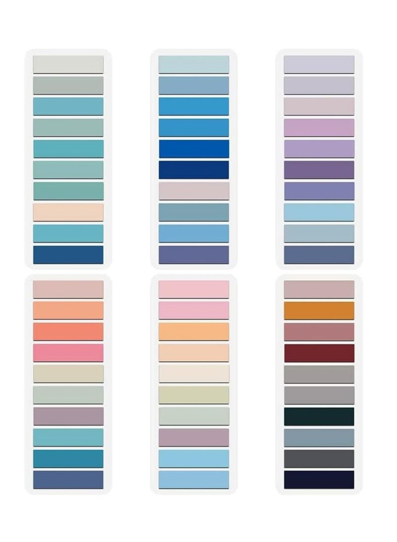 فانسكي علامات تبويب لاصقة شفافة ، 1200 قطعة ، أعلام ملاحظات لاصقة باستيل ، علامات تبويب توضيحية قابلة للكتابة ، علامات صفحة موراندي ، علامات تبويب فهرس شفافة ، ملصقات فهرس شفافة للكتب واللوازم المكتبية - Image 1