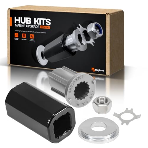 Rogierra Marine Upgrade 835257K1 FloTorq II Hub Kits fit for Mercury Outboard Boat Motos 70300 HP Compatible with Mercruiser Alpha and Alpha One Bravo One15 Spline Tooth - Image 1