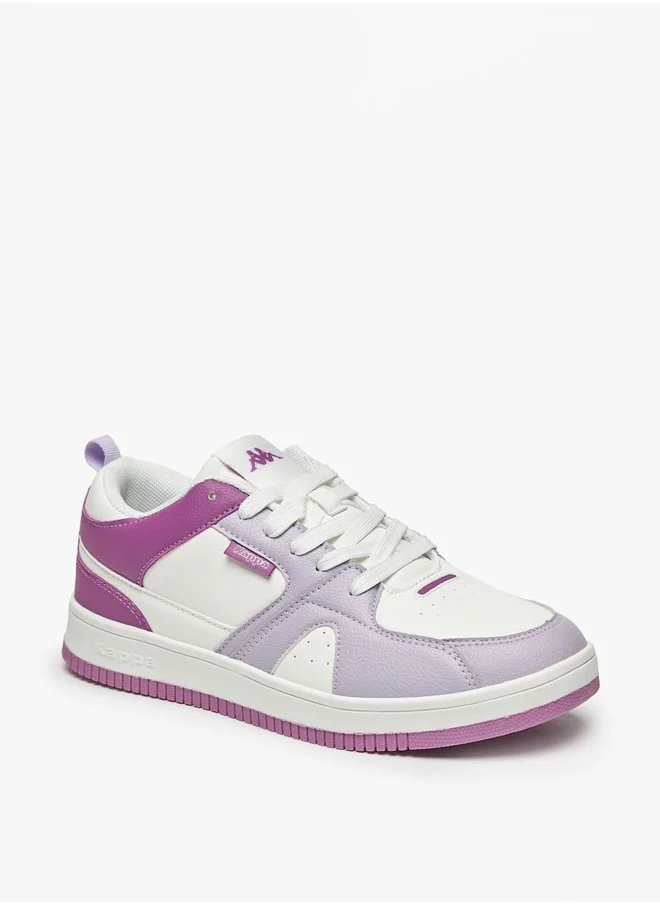 Kappa Women's Panelled Sports Shoes with Lace-Up Closure