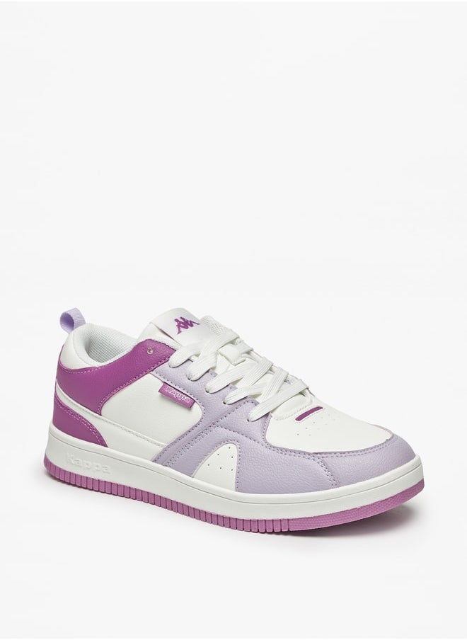 Kappa - Women's Panelled Sports Shoes with Lace-Up Closure - Image 1