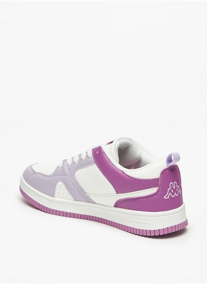 Kappa - Women's Panelled Sports Shoes with Lace-Up Closure - Image 1