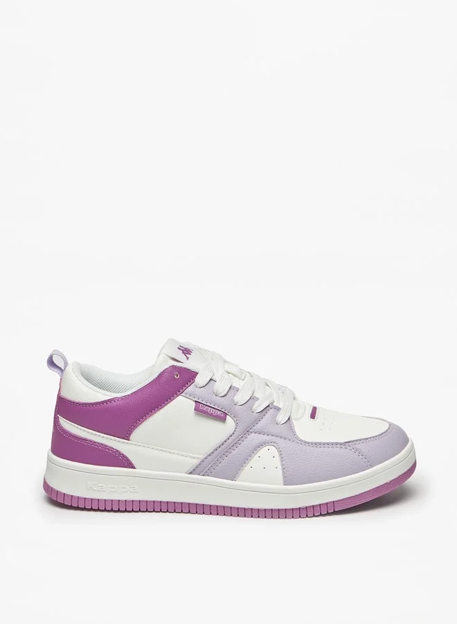 Kappa Women's Panelled Sports Shoes with Lace-Up Closure
