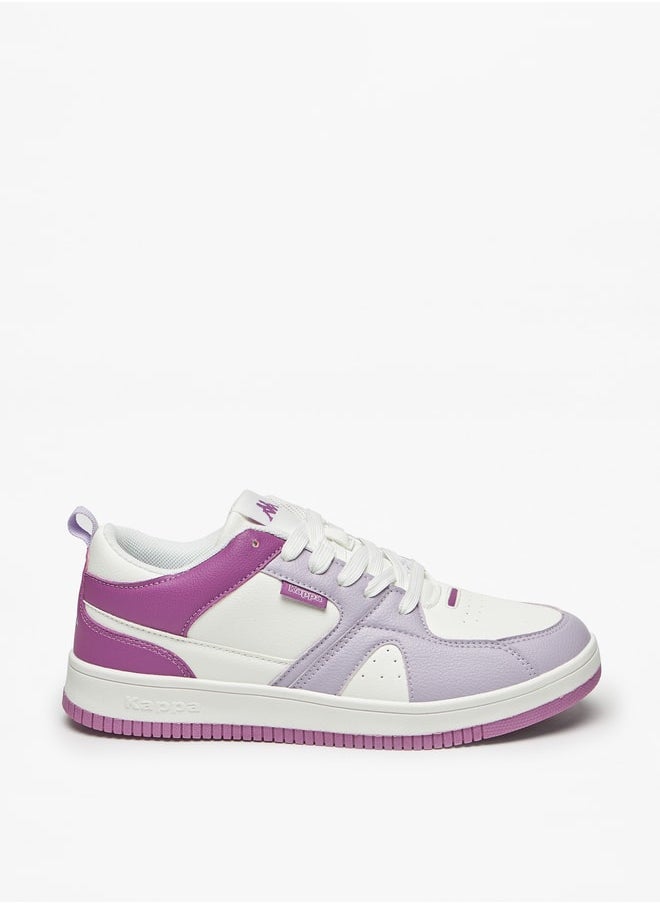 Kappa - Women's Panelled Sports Shoes with Lace-Up Closure - Image 1