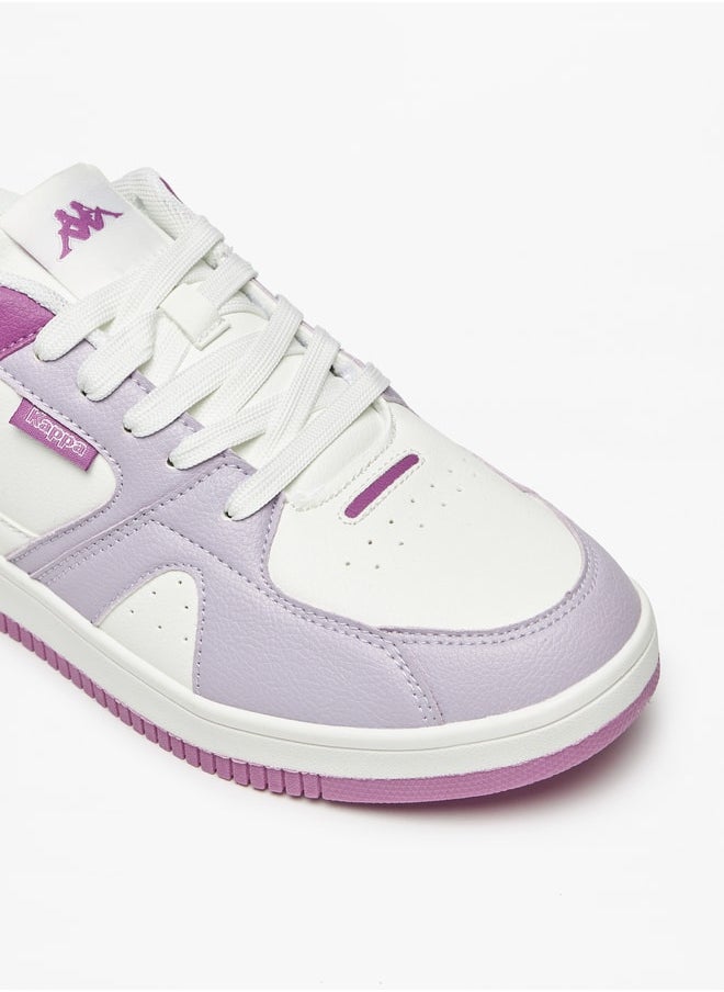 Kappa - Women's Panelled Sports Shoes with Lace-Up Closure - Image 1
