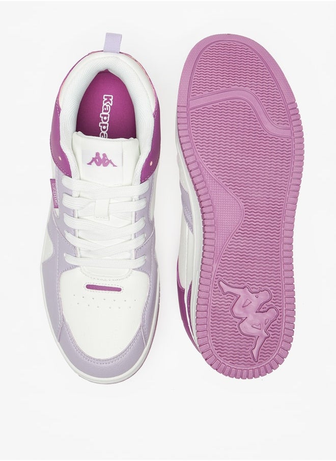 Kappa - Women's Panelled Sports Shoes with Lace-Up Closure - Image 1