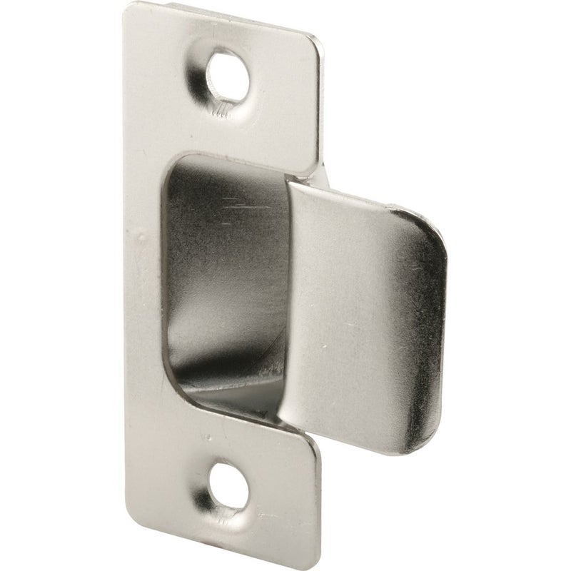 Prime-Line Defender Security U 10278, Chrome Plated Adjustable Door Strike, 2-Piece (Pack of 1) - Image 1