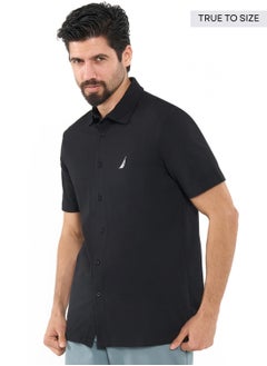 NAUTICA Essential Regular Fit Cotton Blend Logo Shirt  - Image 2