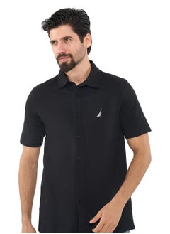 NAUTICA Essential Regular Fit Cotton Blend Logo Shirt  - Image 5